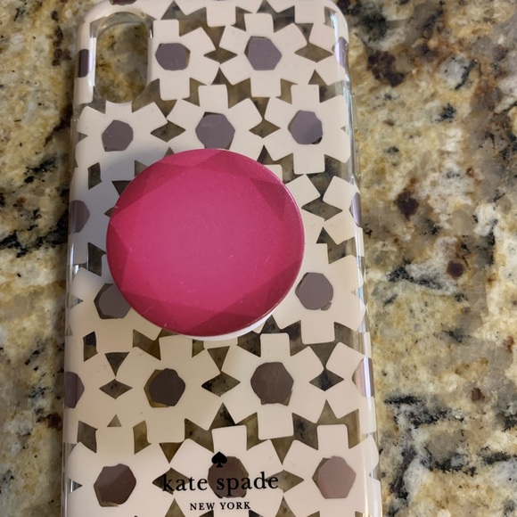 KATE SPADE iPhone XS case with pop socket - Picture 4 of 4
